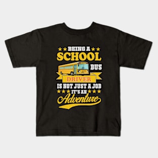 School Bus Driver Kids T-Shirt